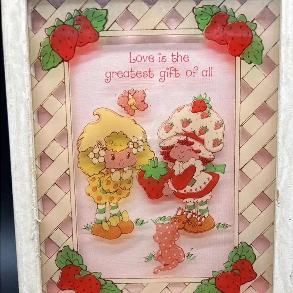 Vintage strawberry shortcake picture